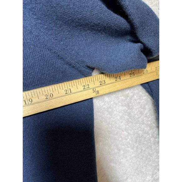 Neiman Marcus Men's Blue Cashmere Long Sleeve Knit Pullover Sweater Size XL - Picture 10 of 10